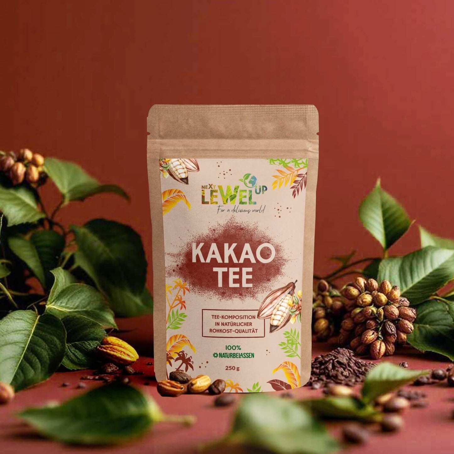 Kakaoschalen Tee (250g) in Demeter-Rohkostqualität