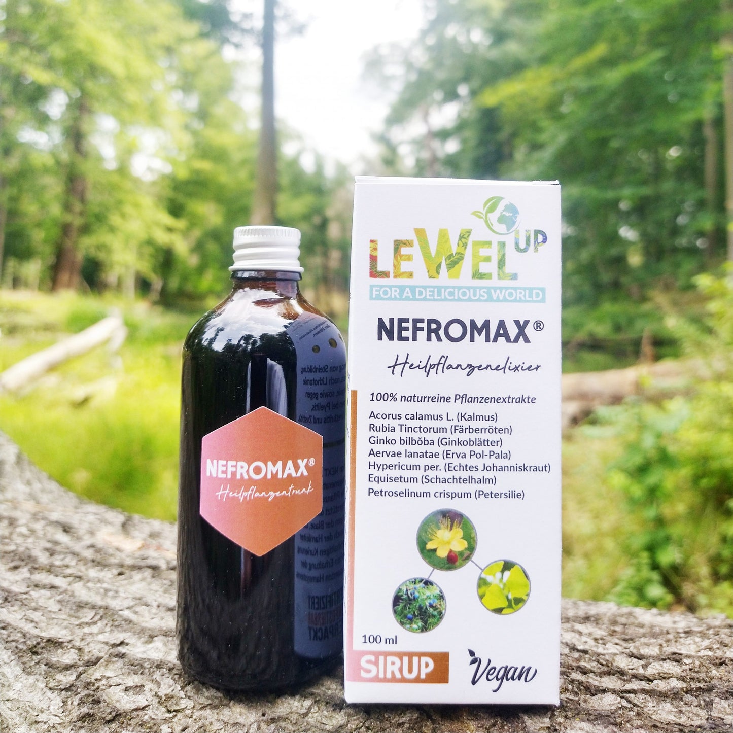 Heilpflanzenelixier NEFROMAX für ein gesundes Harnsystem