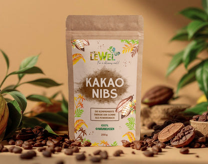 Cocoa nibs (250g) in Demeter raw food quality