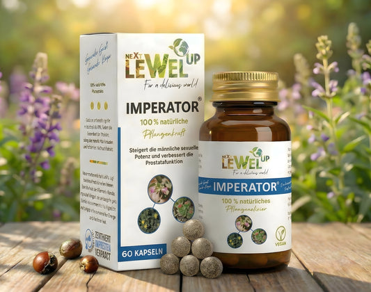 Heilpflanzen-Extrakt IMPERATOR® für die männliche Vitalität, ausgeglichenen Testosteron-Spiegel & gesunde Prostata