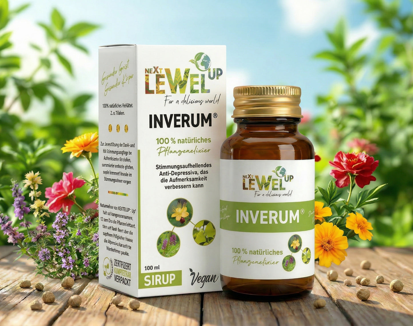 INVERUM herbal elixir to support cognitive abilities 