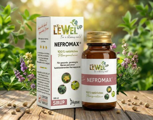 Heilpflanzenelixier NEFROMAX® für ein gesundes Harnsystem