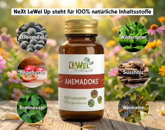 Heilpflanzenelixier ANEMADOKS® zur Blutreinigung und -neubildung