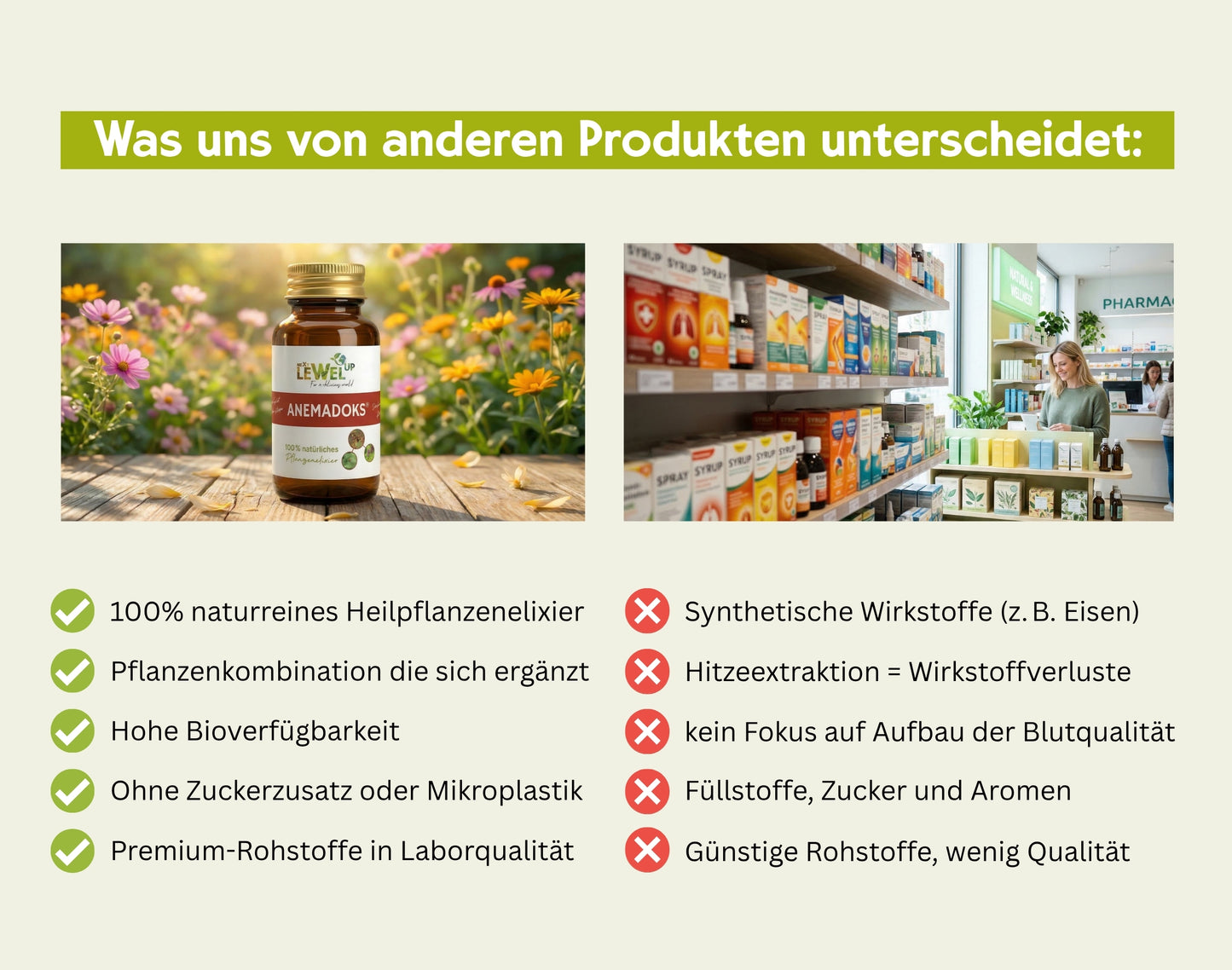 ANEMADOKS medicinal plant elixir for blood purification and regeneration