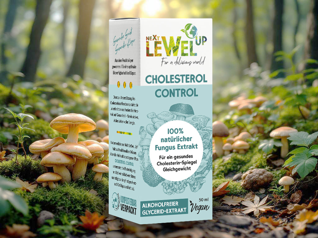 Cholesterol Control - 100% natürlicher Fungus Extrakt