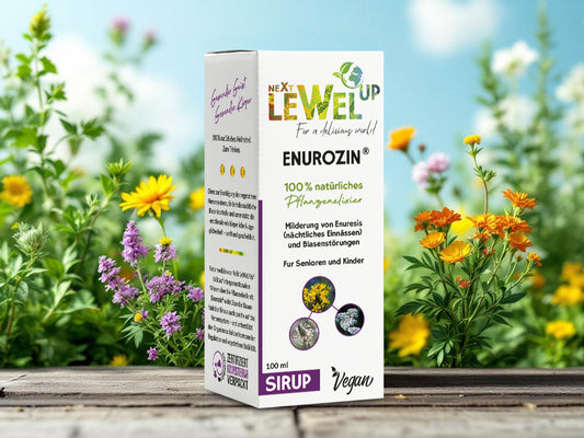 Heilpflanzenelixier ENUROZIN® für Hilfe bei Enurese & Blasenschwäche