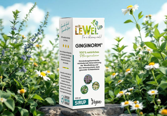 Heilpflanzenelixier GINGINORM® für Mundhygiene und ganzheitliche Gesundheit