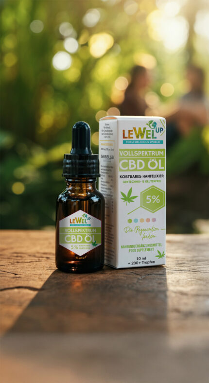 Bio CBD-Öl 5% in Bioqualität